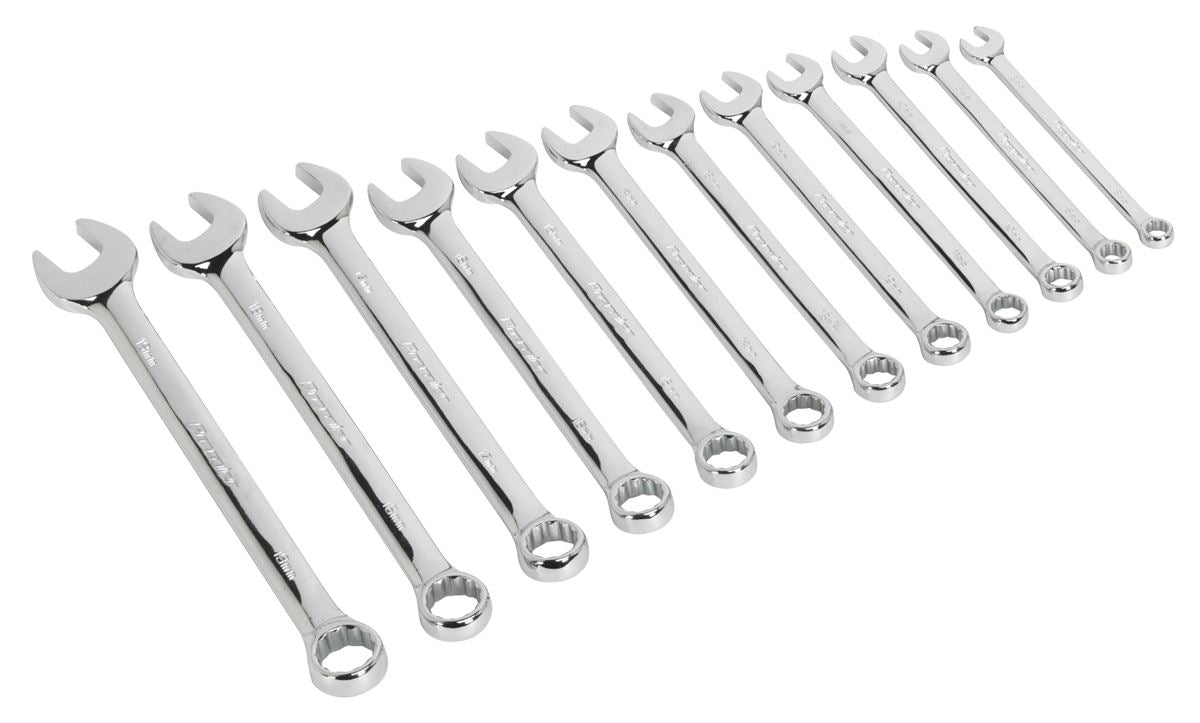 Sealey Combination Spanner Set 12pc Metric AK63012