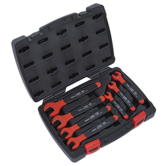 Sealey Insulated Open-End Spanner Set 7pc VDE Approved AK63171