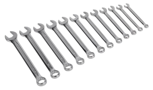 Sealey Combination Spanner Set 12pc Cold Stamped Metric AK6325