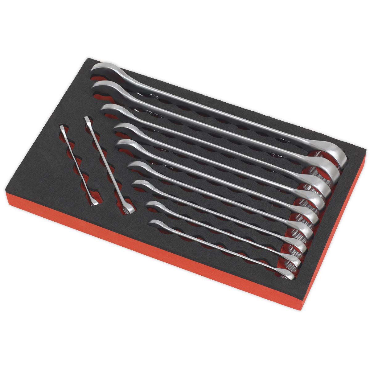 Sealey Combination Spanner Set 11pc Imperial AK63254