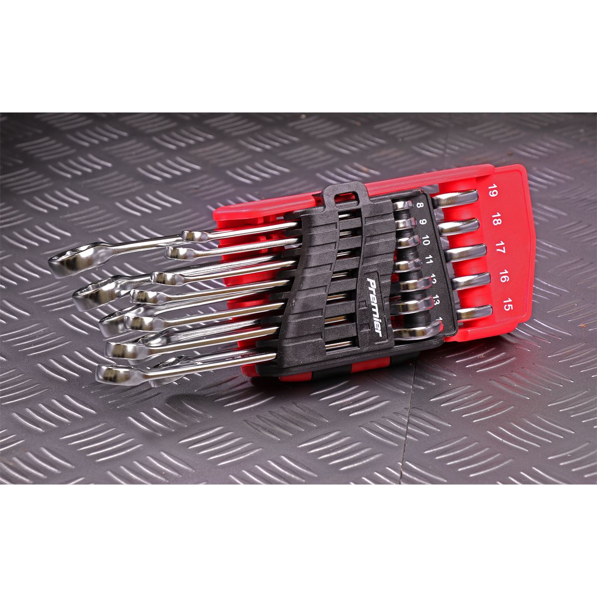 Sealey Combination Spanner Set 12pc Lock-On&trade; 6pt - Metric AK63921