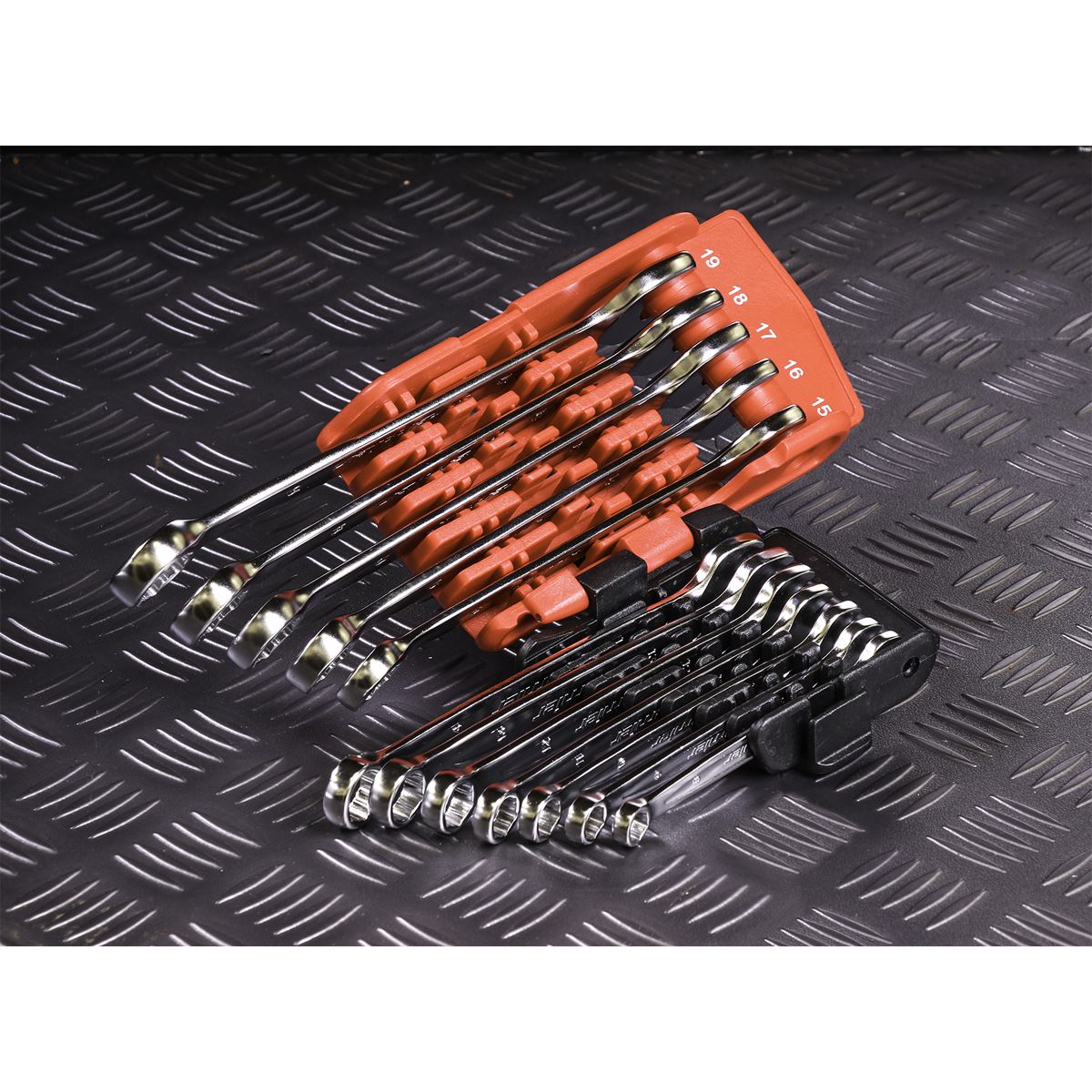 Sealey Combination Spanner Set 12pc Lock-On&trade; 6pt - Metric AK63921