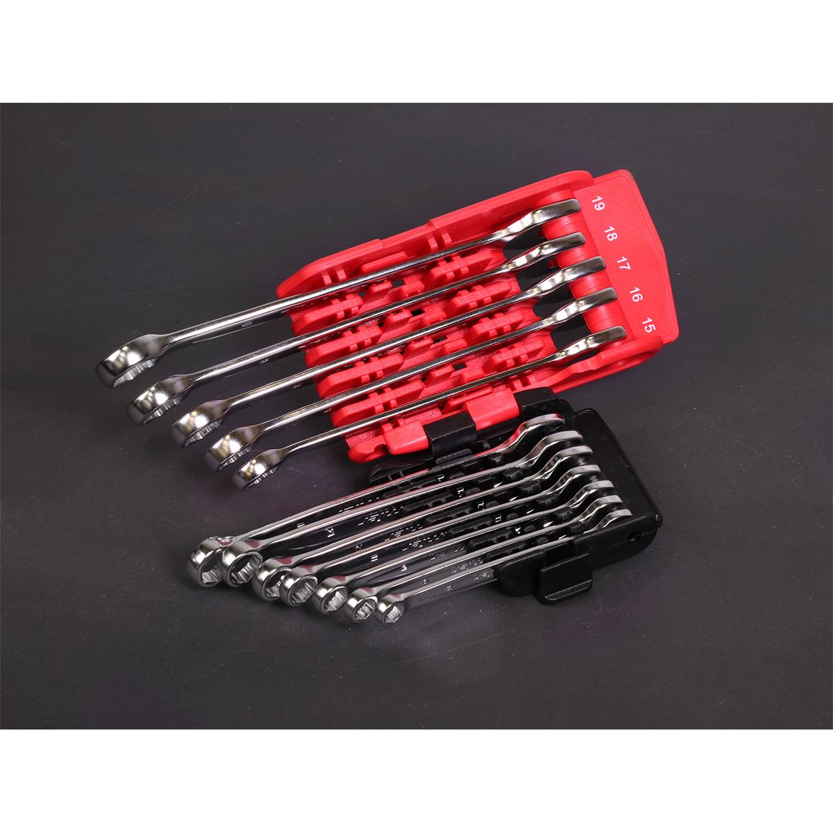 Sealey Combination Spanner Set 12pc Lock-On&trade; 6pt - Metric AK63921