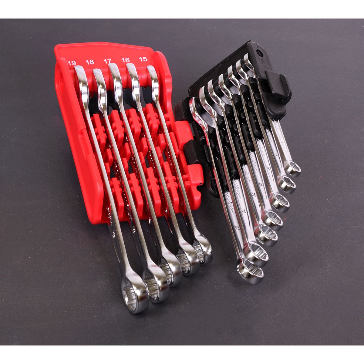 Sealey Combination Spanner Set 12pc Lock-On&trade; 6pt - Metric AK63921