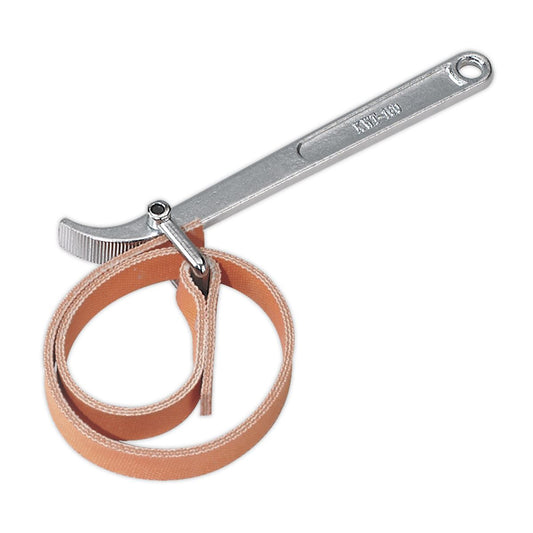 Sealey Oil Filter Strap Wrench �60-140mm Capacity AK6404