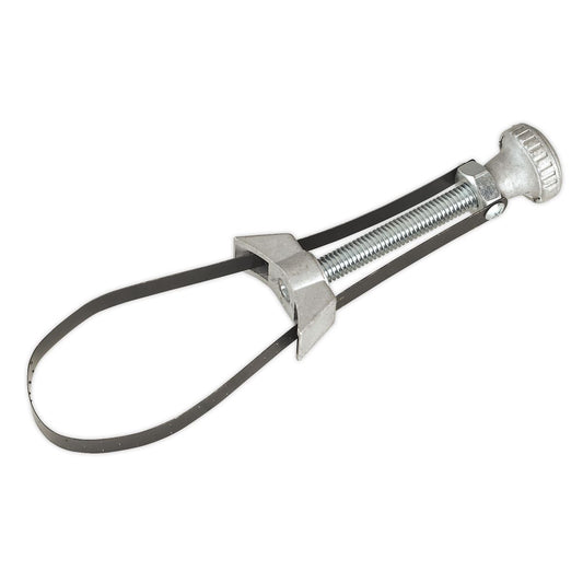 Sealey Oil Filter Wrench Band Type �105-155mm Capacity AK645