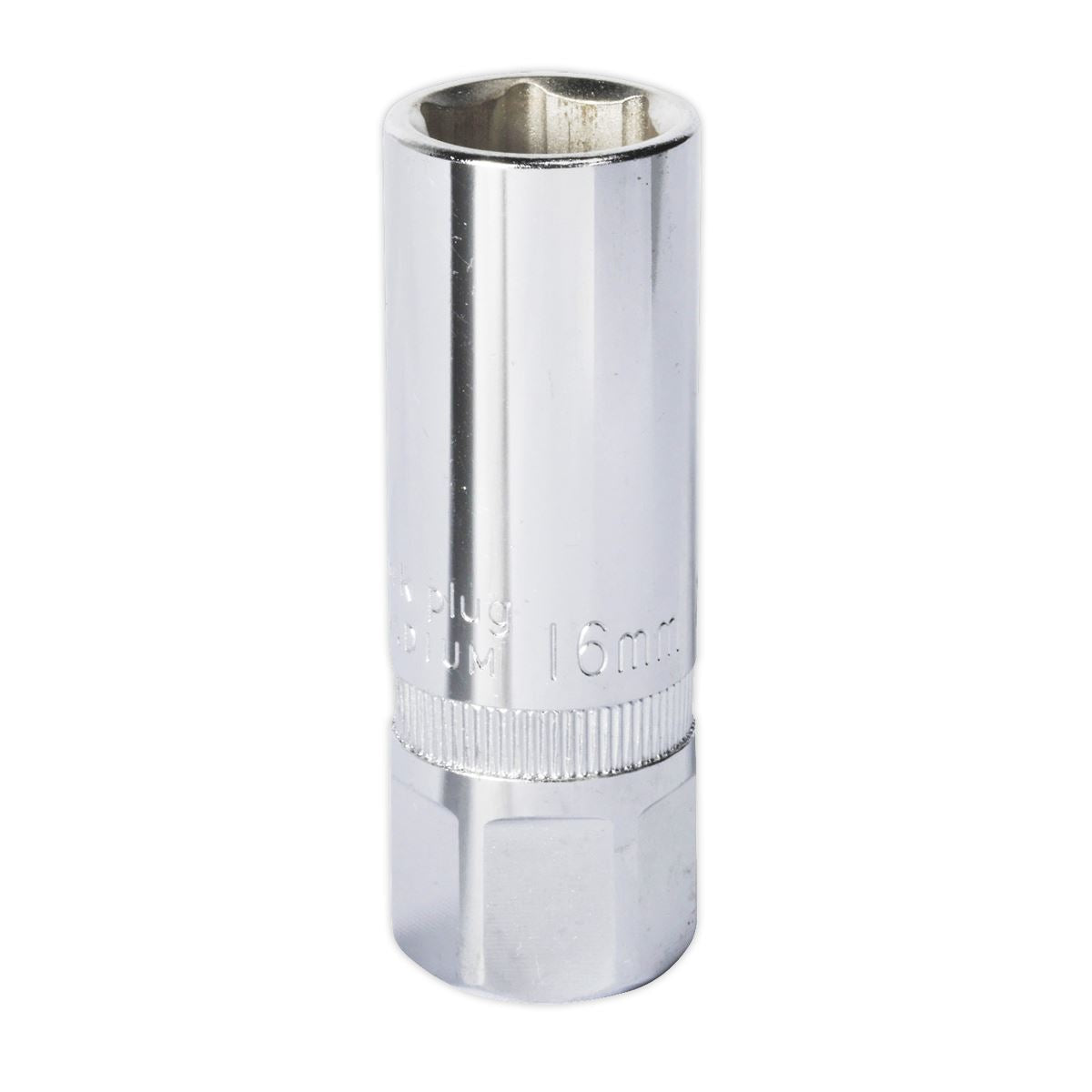 Sealey Spark Plug Socket 16mm 1/2"Sq Drive Magnetic AK6543