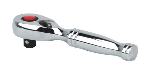 Sealey 1/4"Sq Drive Stubby Ratchet Wrench Pear Head Flip Reverse AK660S