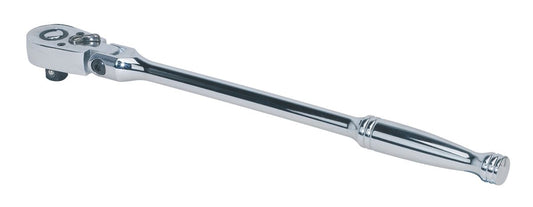 Sealey 3/8"Sq Drive Ratchet Wrench Flexi Head 300mm Pear Head Flip Rev AK661F