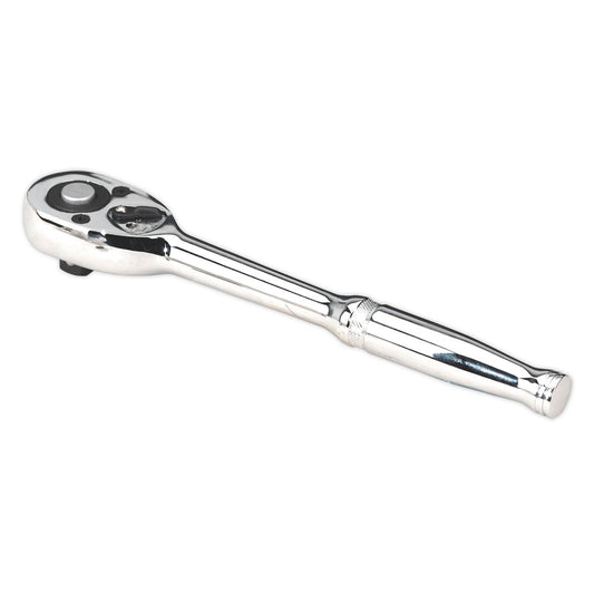 Sealey 1/2"D Pear Head Flip Reverse Ratchet Wrench Slim Contoured Handle AK662