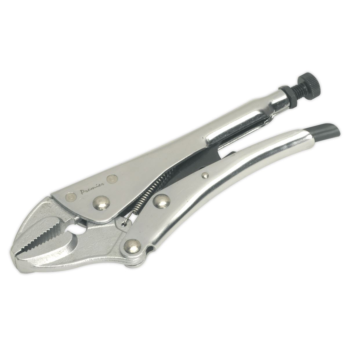 Sealey Locking Pliers Straight Jaws 230mm 0-45mm Capacity AK6823