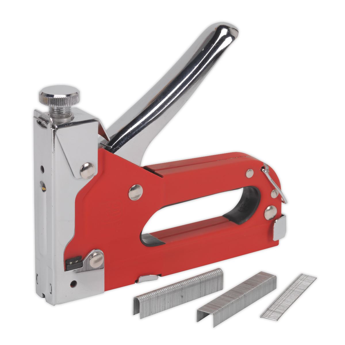 Sealey Staple & Brad Nail Gun Heavy-Duty 4-14mm AK7061