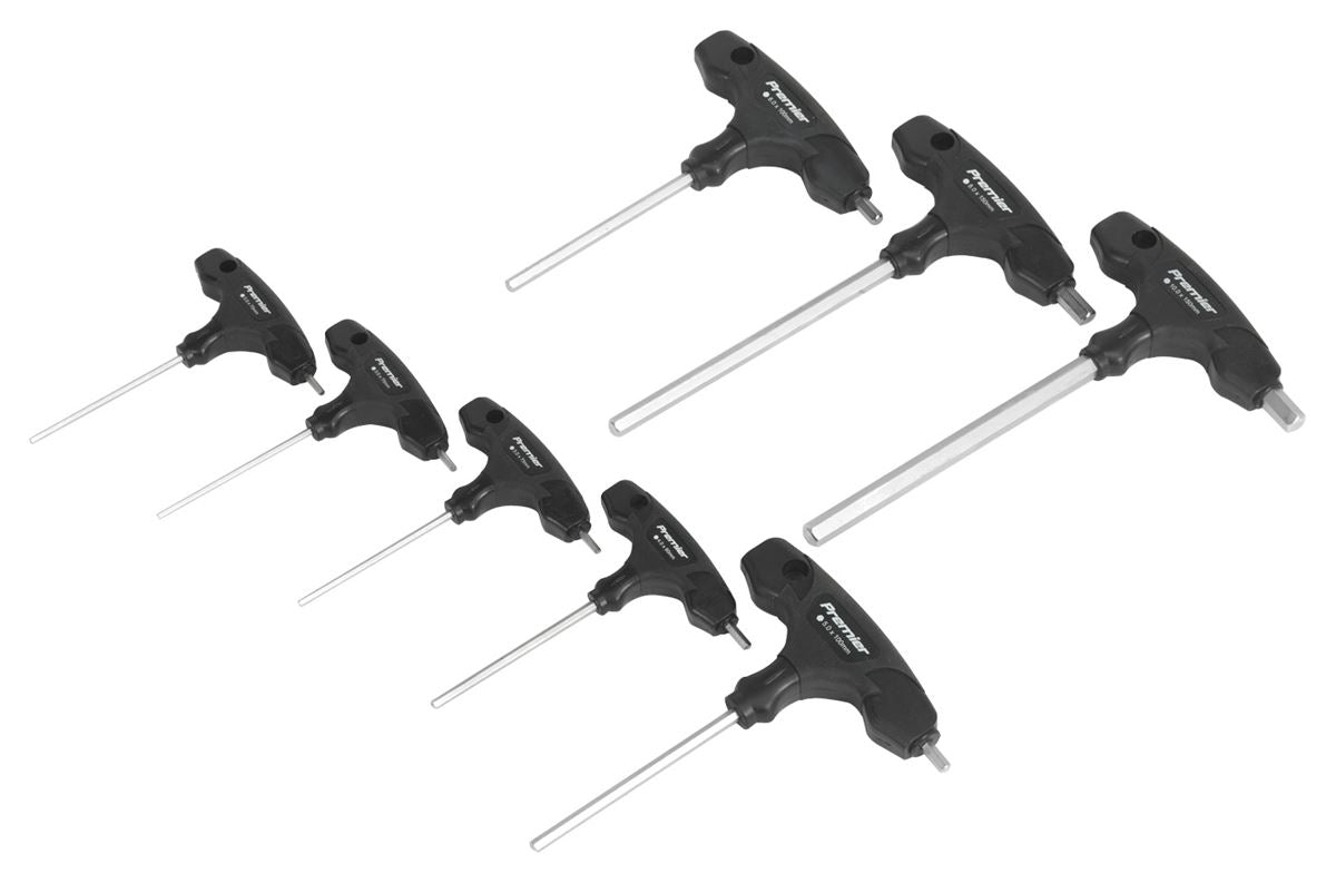 Sealey Hex Key Set 8pc T-Handle Metric AK7143