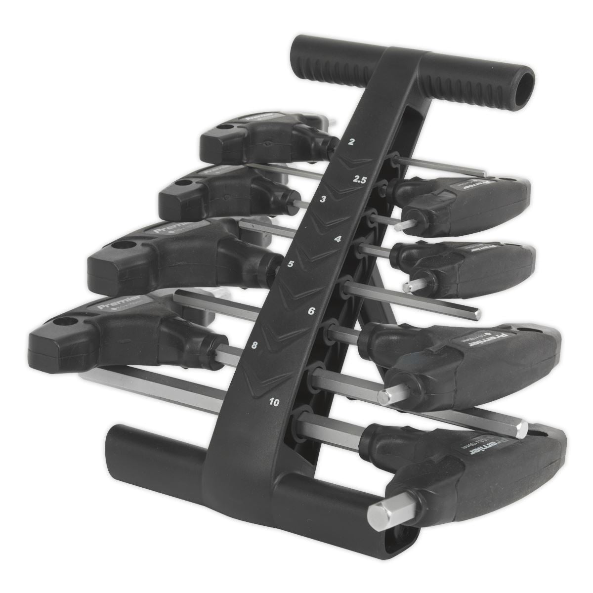 Sealey Hex Key Set 8pc T-Handle Metric AK7143