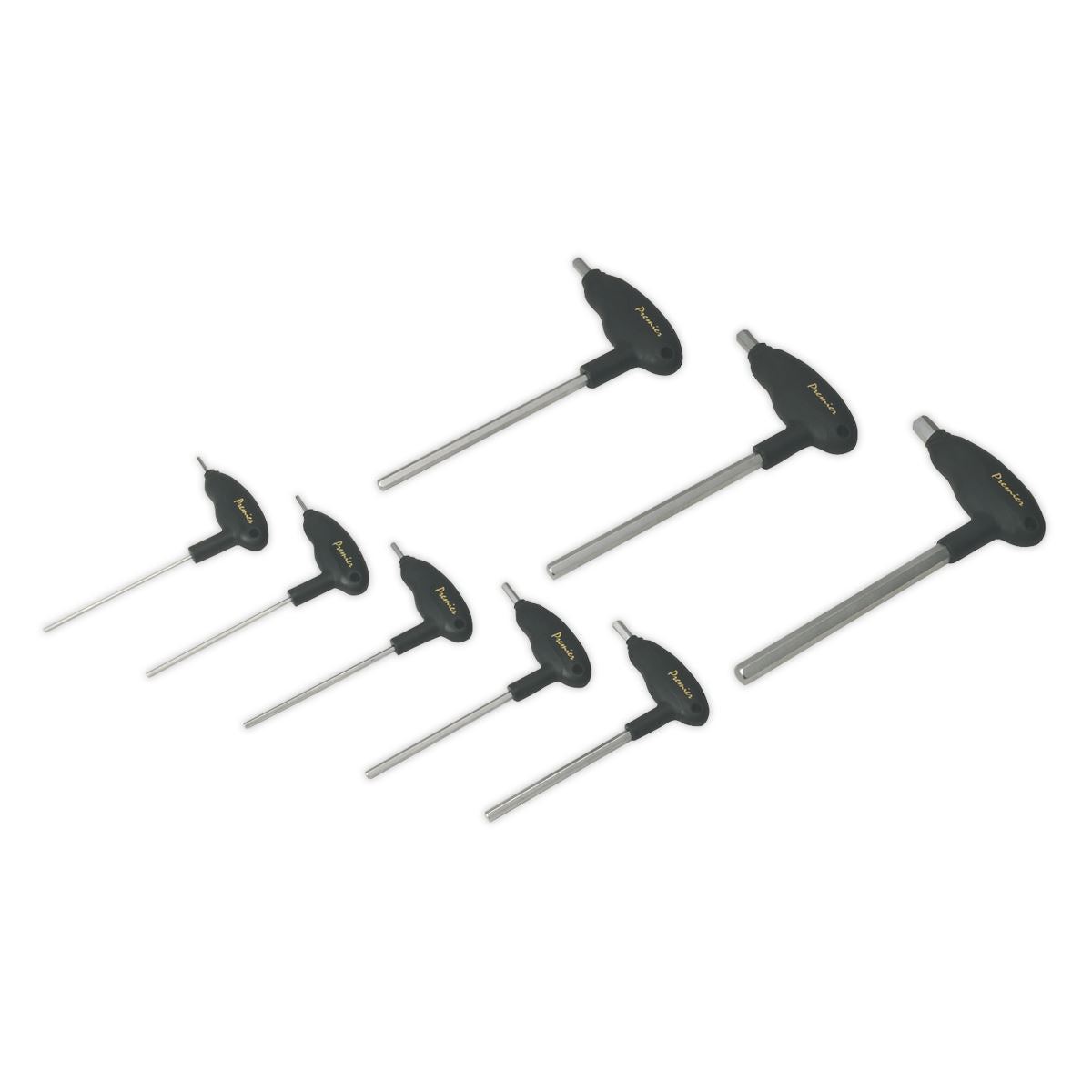 Sealey Hex Key Set 8pc T-Handle Metric AK7143