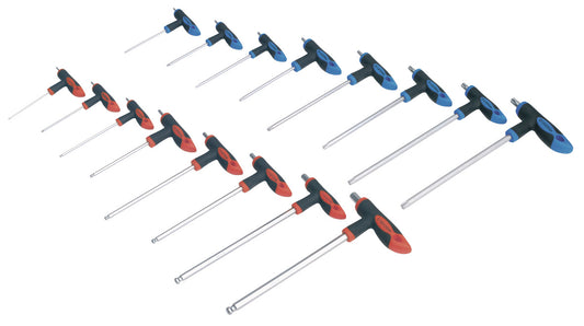 Sealey T-Handle TRX-Star* & Hex Key Set 16pc AK7147