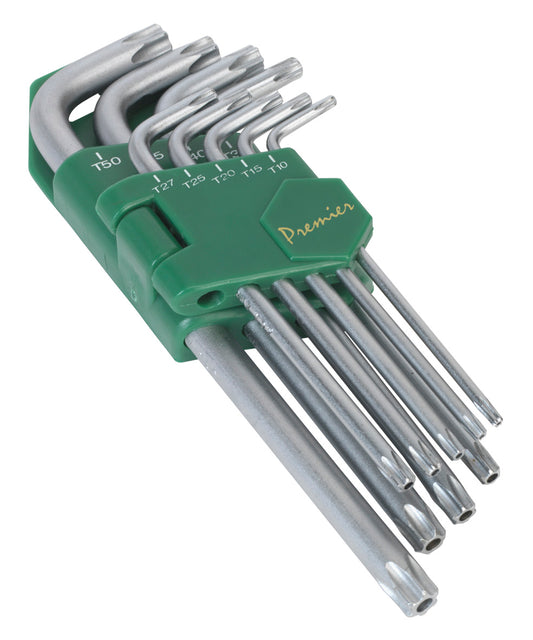 Sealey Security TRX-Star* Key Set 9pc Long AK7162