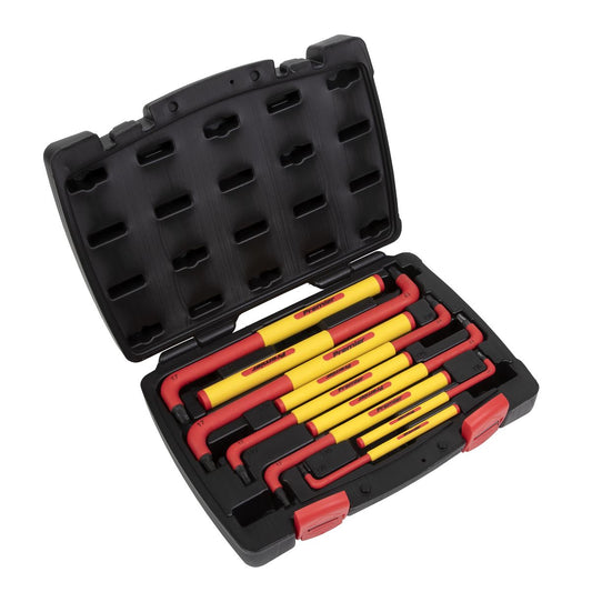 Sealey VDE Torx Star Key Set 9pc Extra Long AK7178