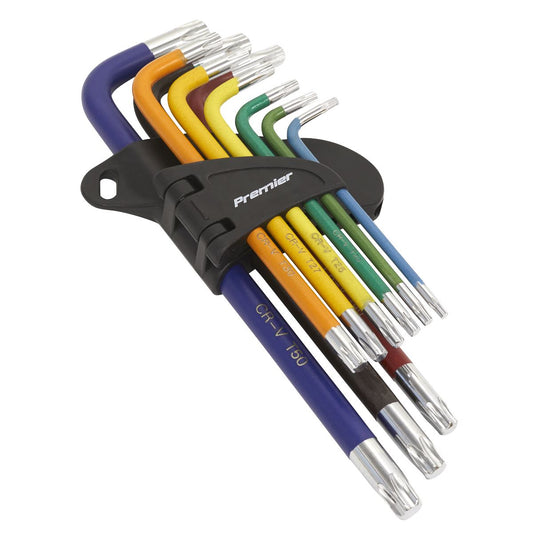 Sealey Premier Long TRX-Star* Key Set 9pc AK7193B