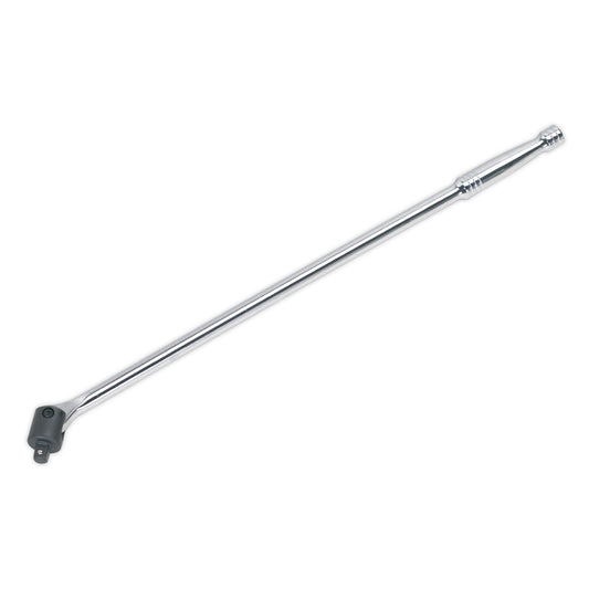 Sealey 1/2"D Breaker Bar 600mm Hardened And Tempered Chrome Vanadium AK730