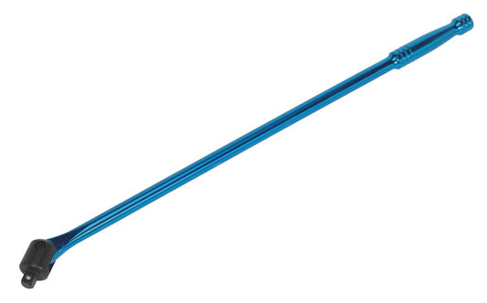 Sealey 1/2"D Breaker Bar 600mm Blue Hardened & Tempered Chrome Vanadium AK730B