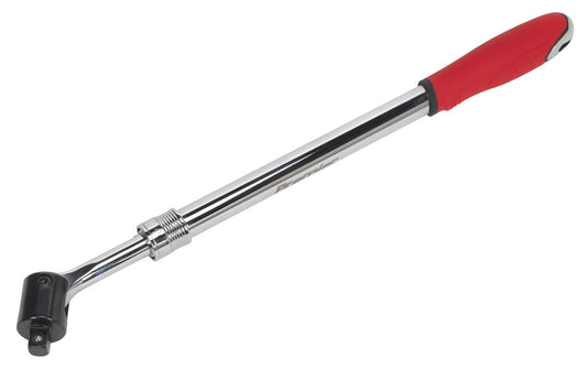 Sealey 1/2"D Breaker Bar Extendable From 450mm to 600mm Comfort Grip AK7315
