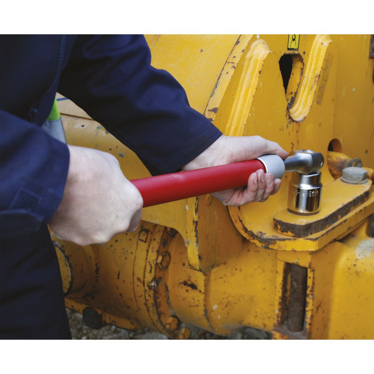 Sealey 3/4"Sq Drive Breaker Bar Extendable 540-800mm Mirror Finish AK7318