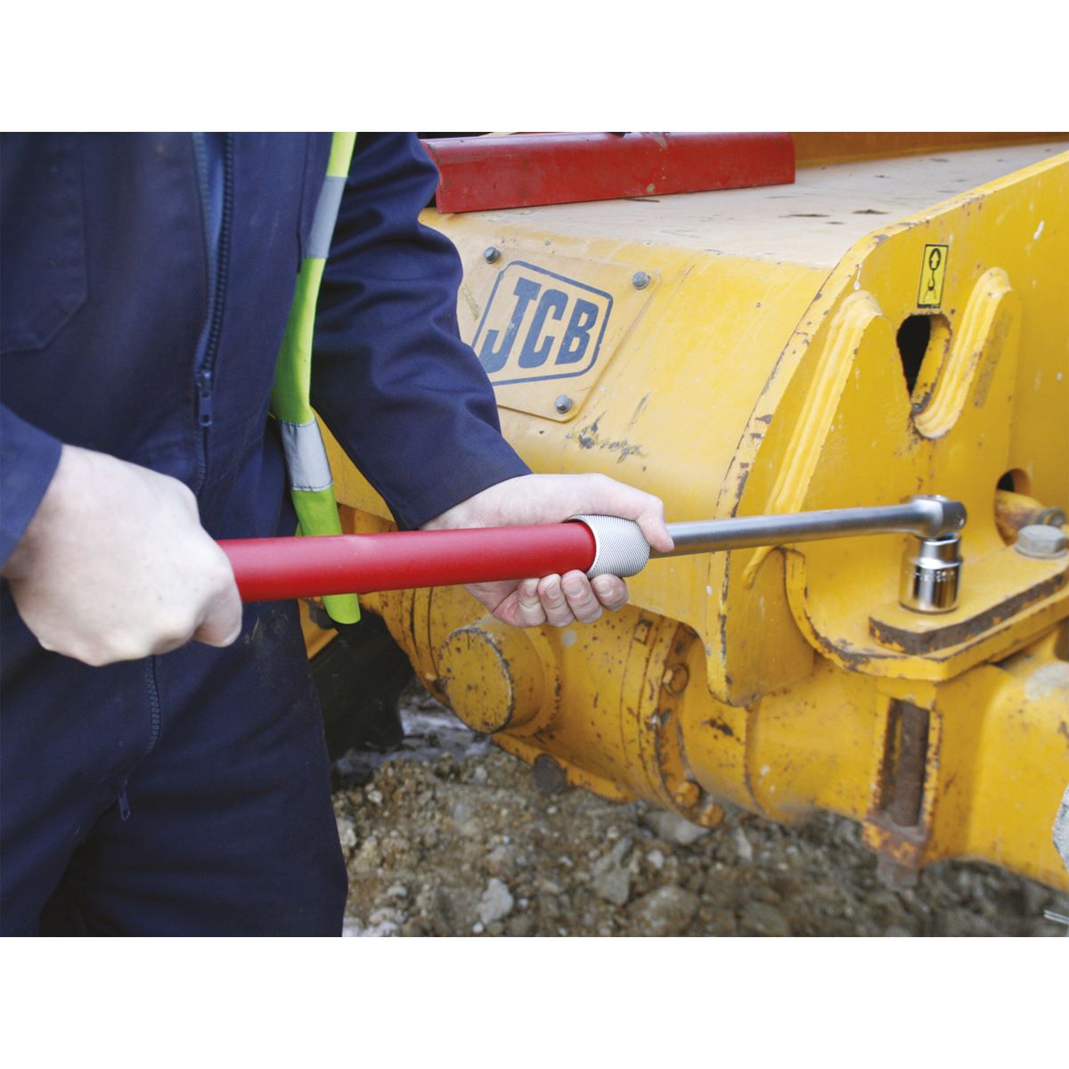 Sealey 3/4"Sq Drive Breaker Bar Extendable 540-800mm Mirror Finish AK7318