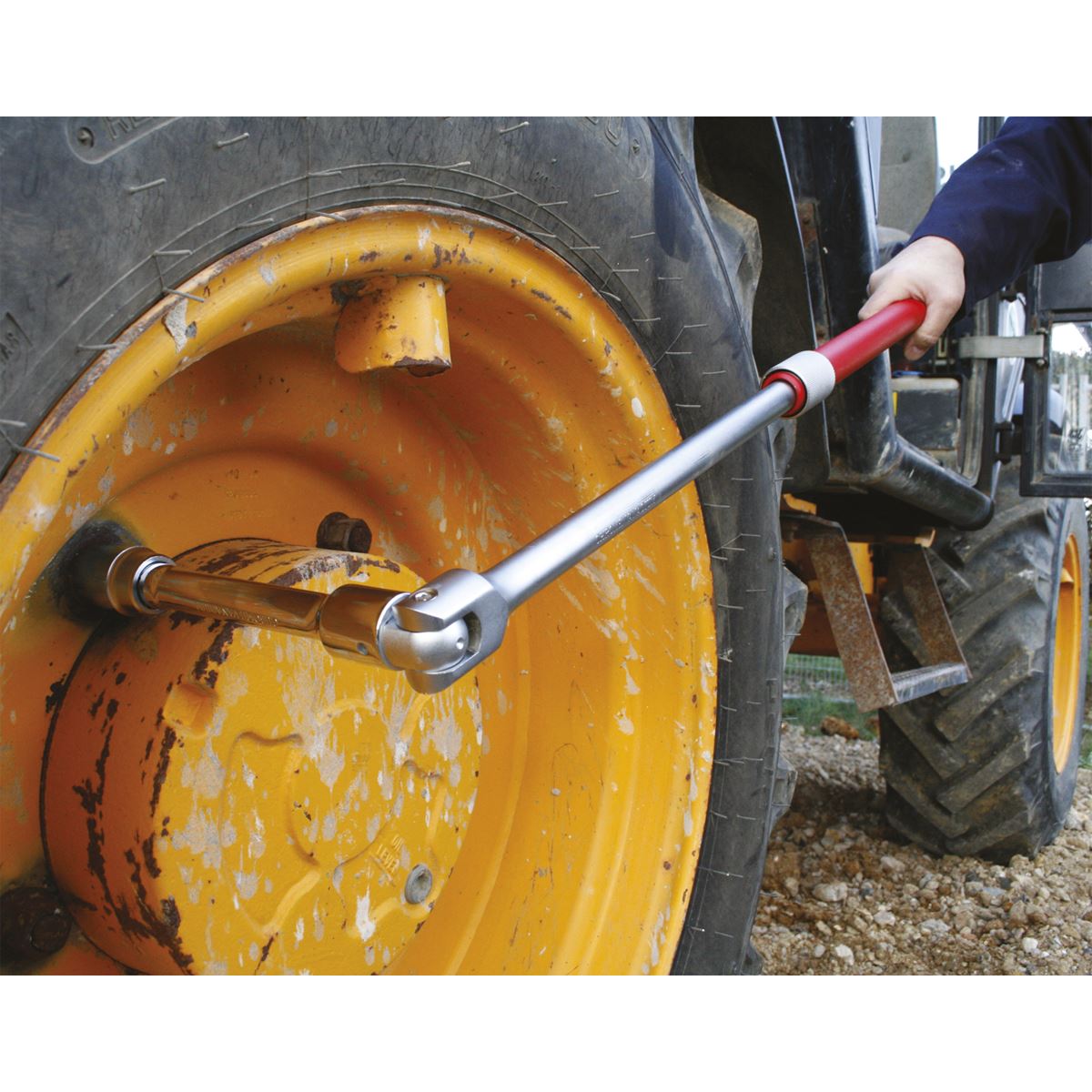 Sealey 3/4"Sq Drive Breaker Bar Extendable 540-800mm Mirror Finish AK7318