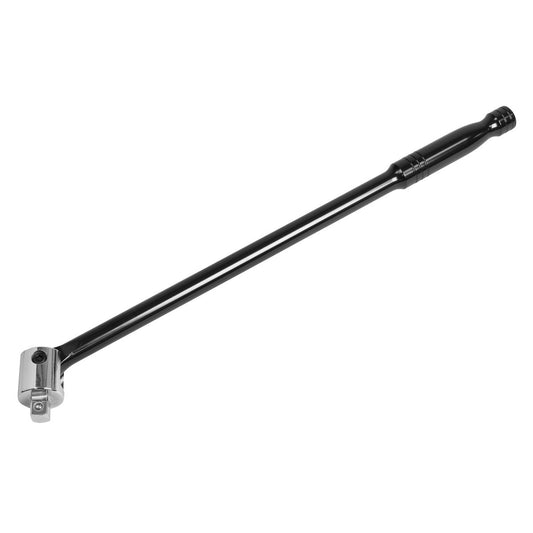 Sealey Black Breaker Bar 450mm 1/2"D Spring Loaded Slim Style Handle AK7321