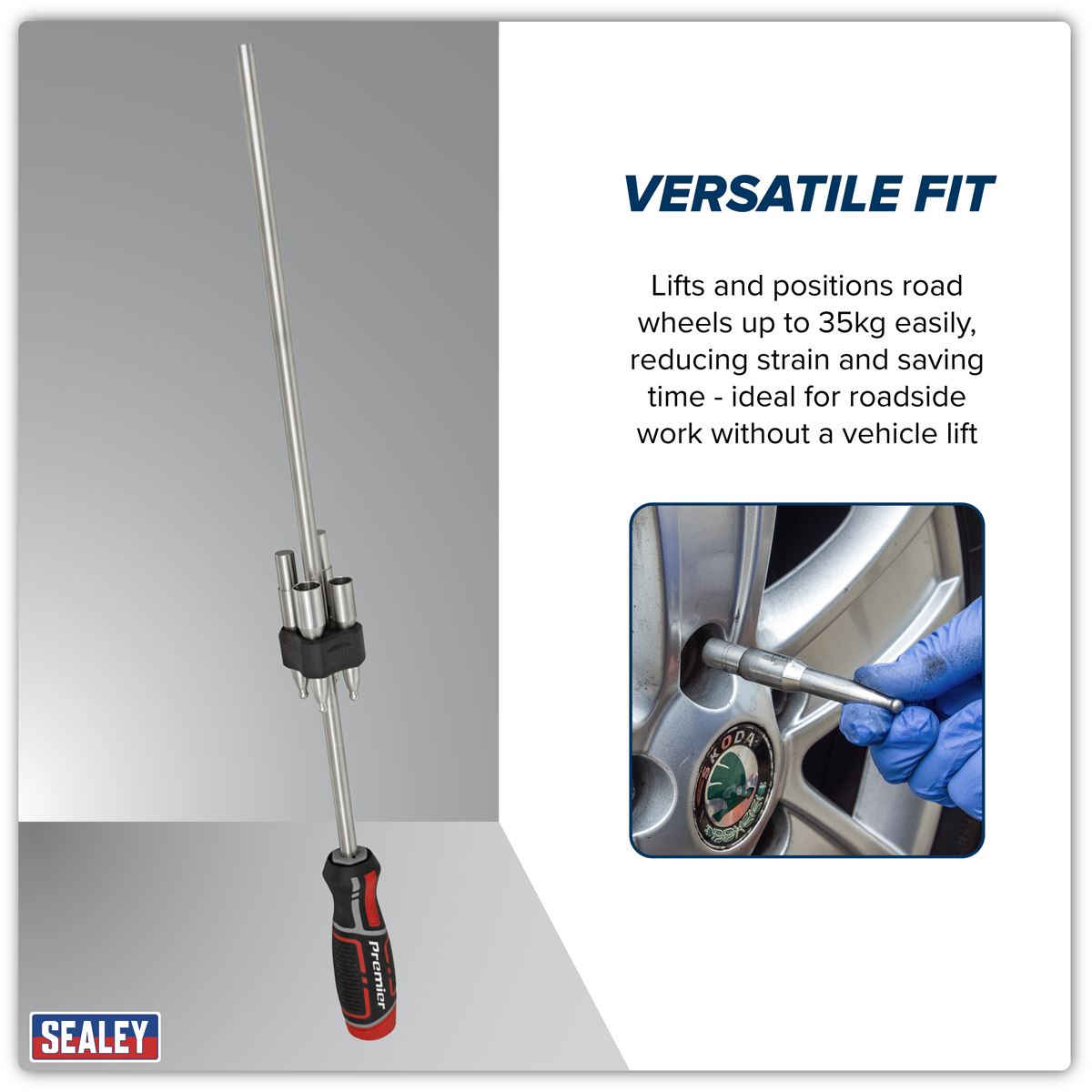 Sealey WheelEazy Wheel Fitting & Alignment Tool AK7500