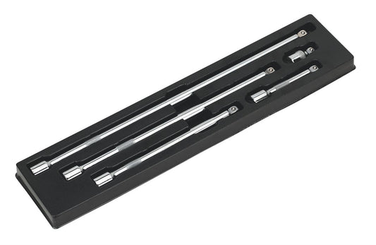 Sealey Wobble Extension Bar Set 5pc 1/2"Sq Drive 50, 125, 250, 375, 500mm AK768