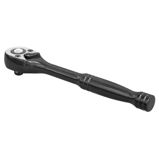 Sealey 1/4"Sq Drive Ratchet Wrench Premier Black 72 Tooth Flip Reverse AK7997