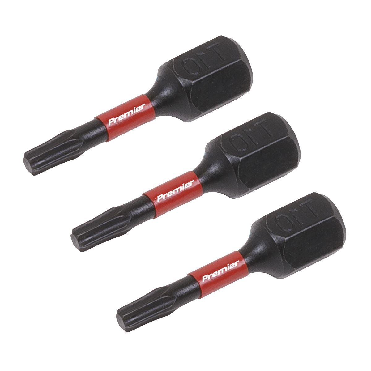 Sealey TRX-Star* T10 Impact Power Tool Bits 25mm - 3pc AK8215