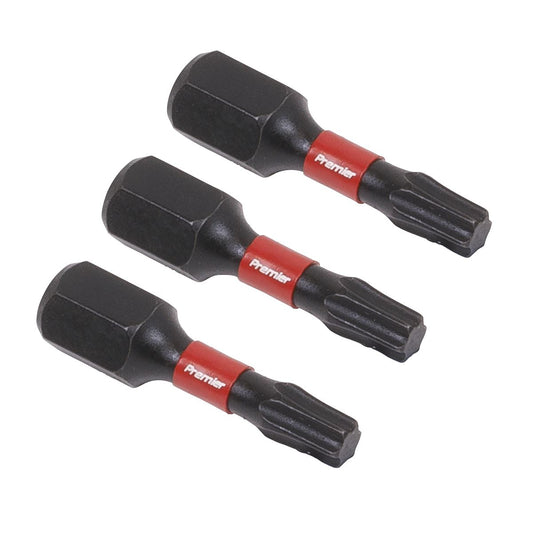 Sealey TRX-Star* T20 Impact Power Tool Bits 25mm - 3pc AK8217