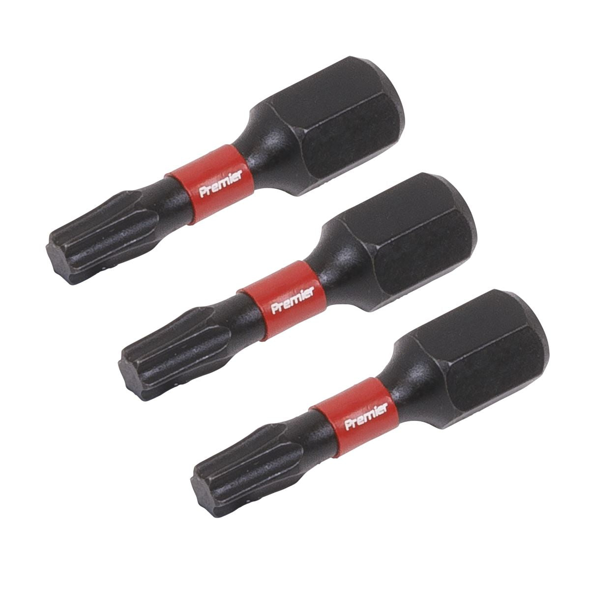 Sealey TRX-Star* T20 Impact Power Tool Bits 25mm - 3pc AK8217
