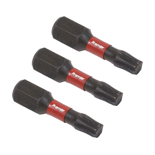Sealey TRX-Star* T25 Impact Power Tool Bits 25mm - 3pc AK8218