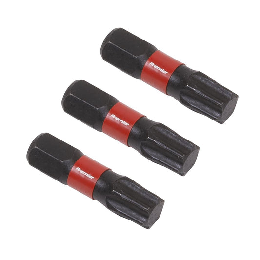 Sealey TRX-Star* T40 Impact Power Tool Bits 25mm - 3pc AK8221