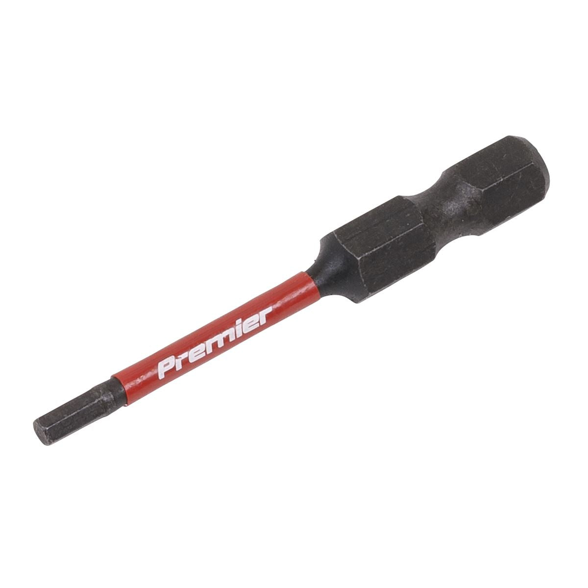 Sealey Hex 2.5mm Impact Power Tool Bits 50mm - 3pc AK8235