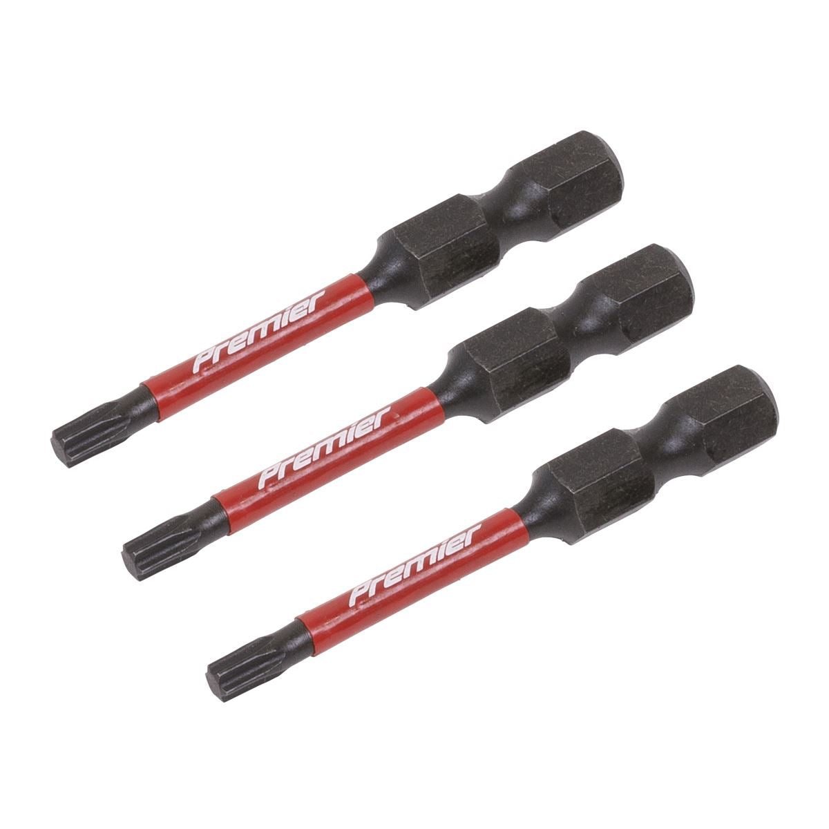 Sealey TRX-Star* T15 Impact Power Tool Bits 50mm - 3pc AK8241