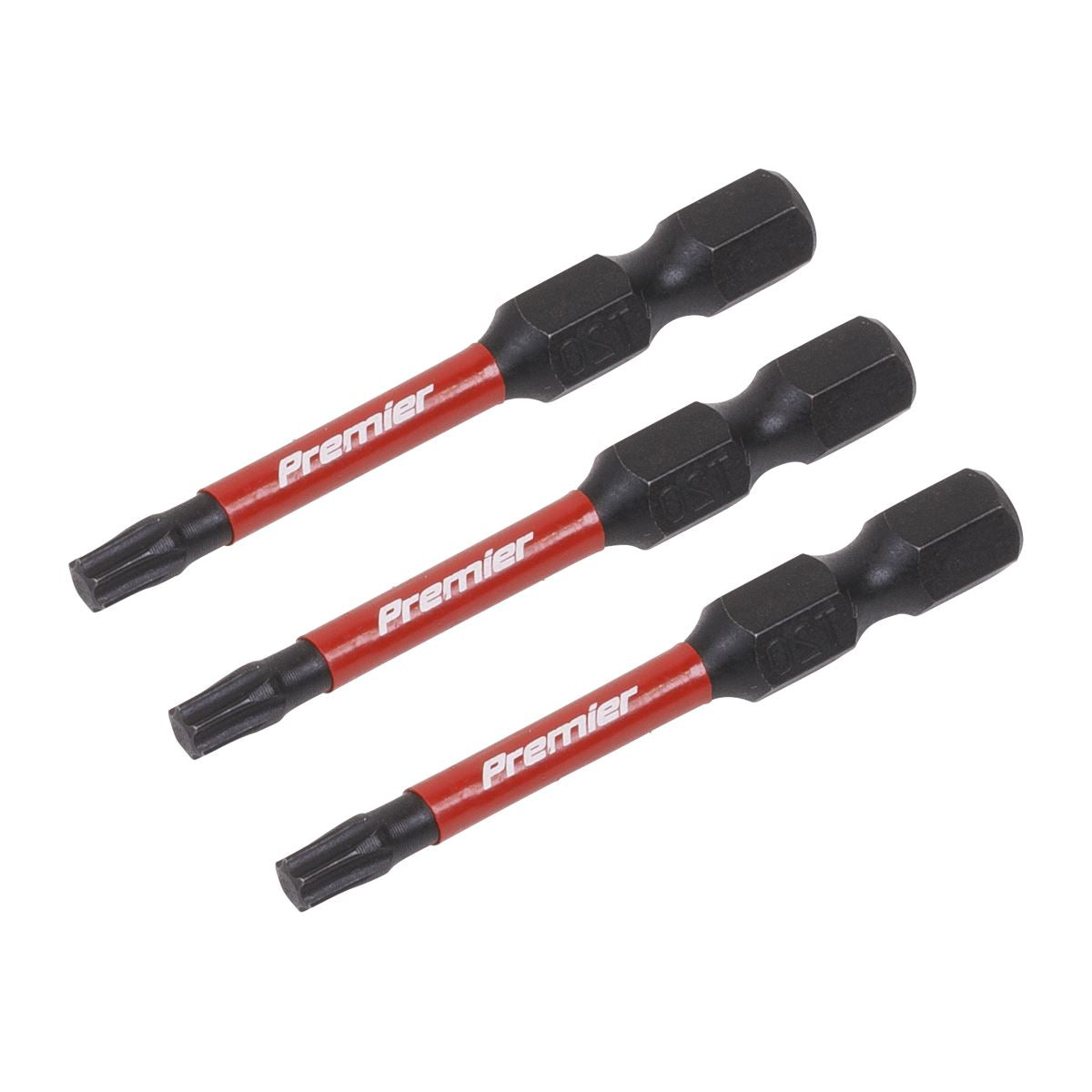 Sealey TRX-Star* T20 Impact Power Tool Bits 50mm - 3pc AK8242