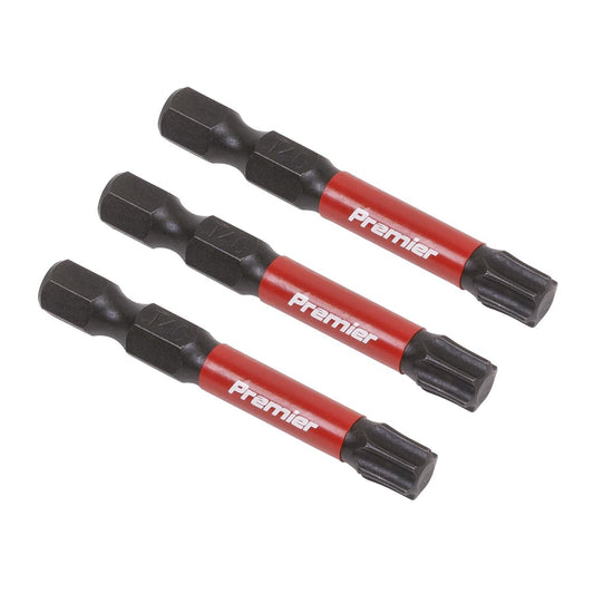 Sealey TRX-Star* T40 Impact Power Tool Bits 50mm - 3pc AK8246