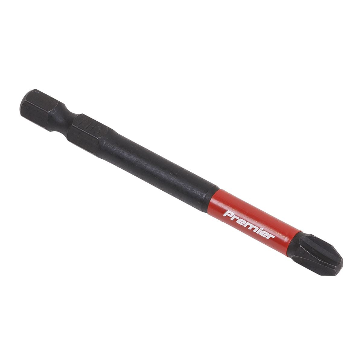 Sealey Phillips #3 Impact Power Tool Bits 75mm - 3pc AK8256