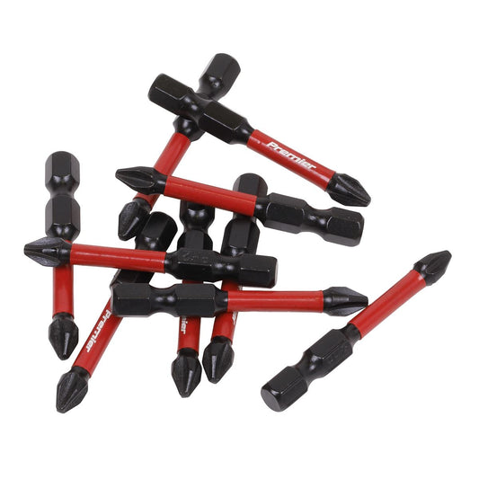 Sealey Phillips #2 Impact Power Tool Bits 50mm - 10pc AK8274