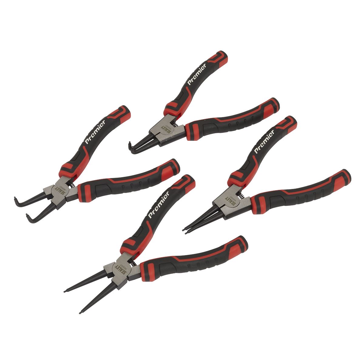 Sealey Circlip Pliers Set 180mm 4pc AK8457