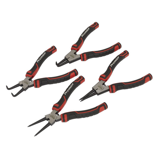 Sealey Circlip Pliers Set 180mm 4pc AK8457