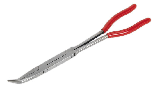 Sealey Needle Nose Pliers 45� Double Joint Long Reach 335mm AK8592