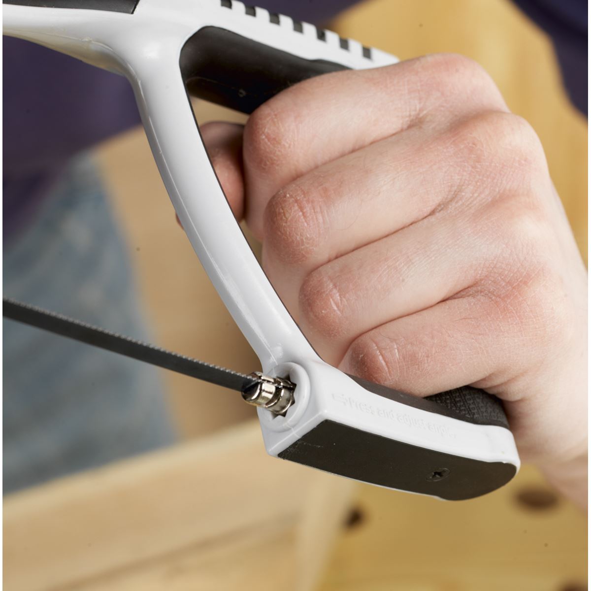 Sealey Mini Professional Hacksaw with Adjustable Blade 150mm AK8683