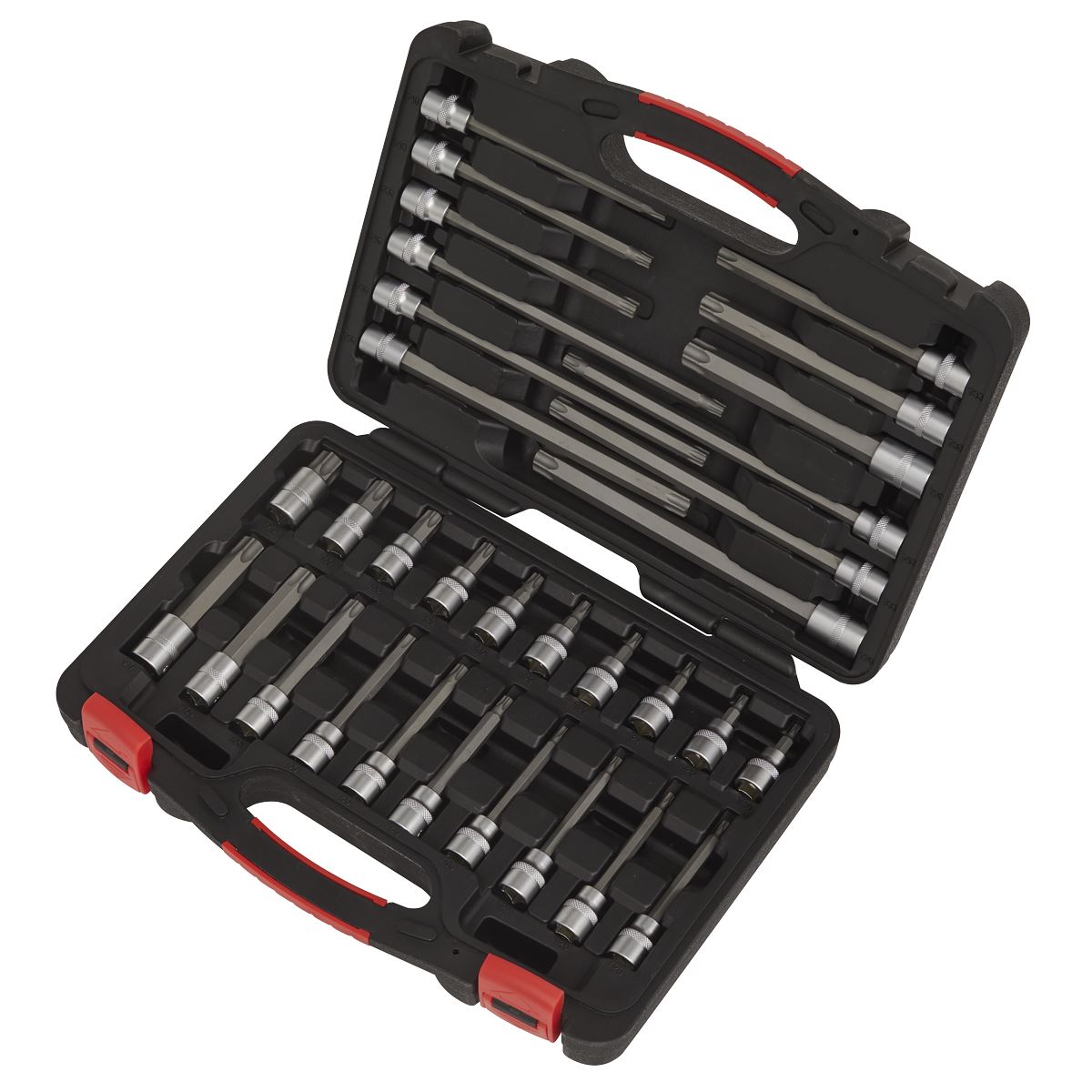 Sealey TRX-Star* Socket Bit Set 32pc 3/8"Sq Drive - Platinum Series AK89001
