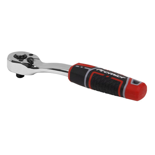Sealey 1/4"Sq Drive Ratchet Wrench Offset With Flip Reverse 72 Tooth AK8937